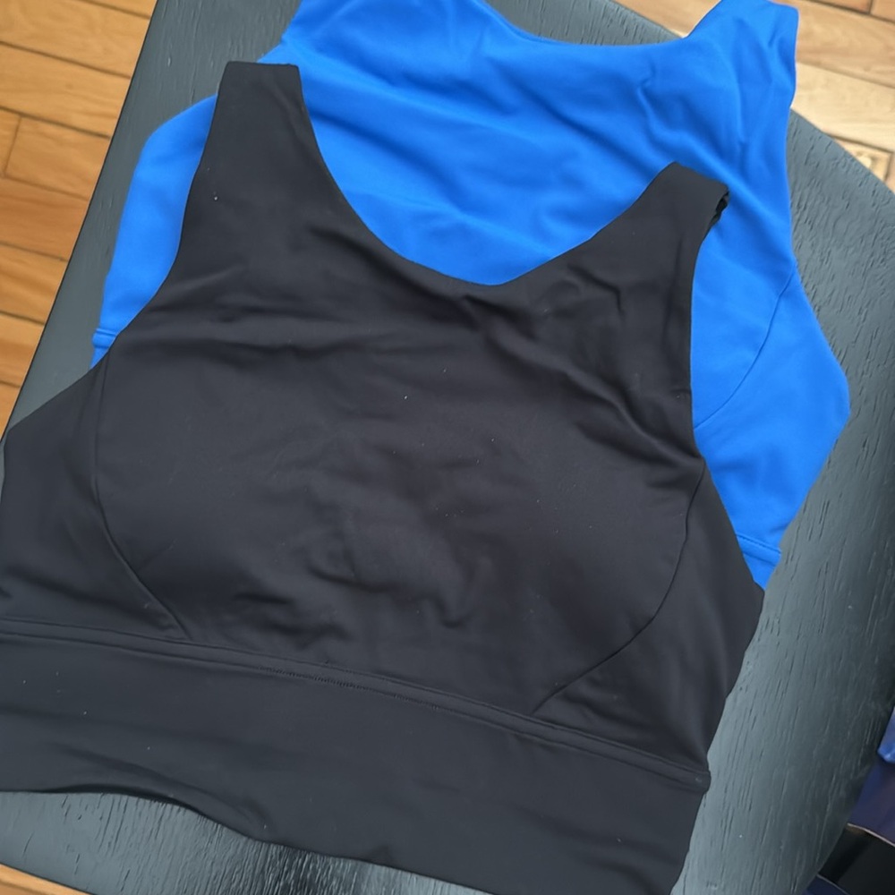 2 Lululemon long line sports bra size 6